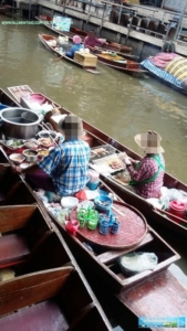 taxi damnoen saduak floating market